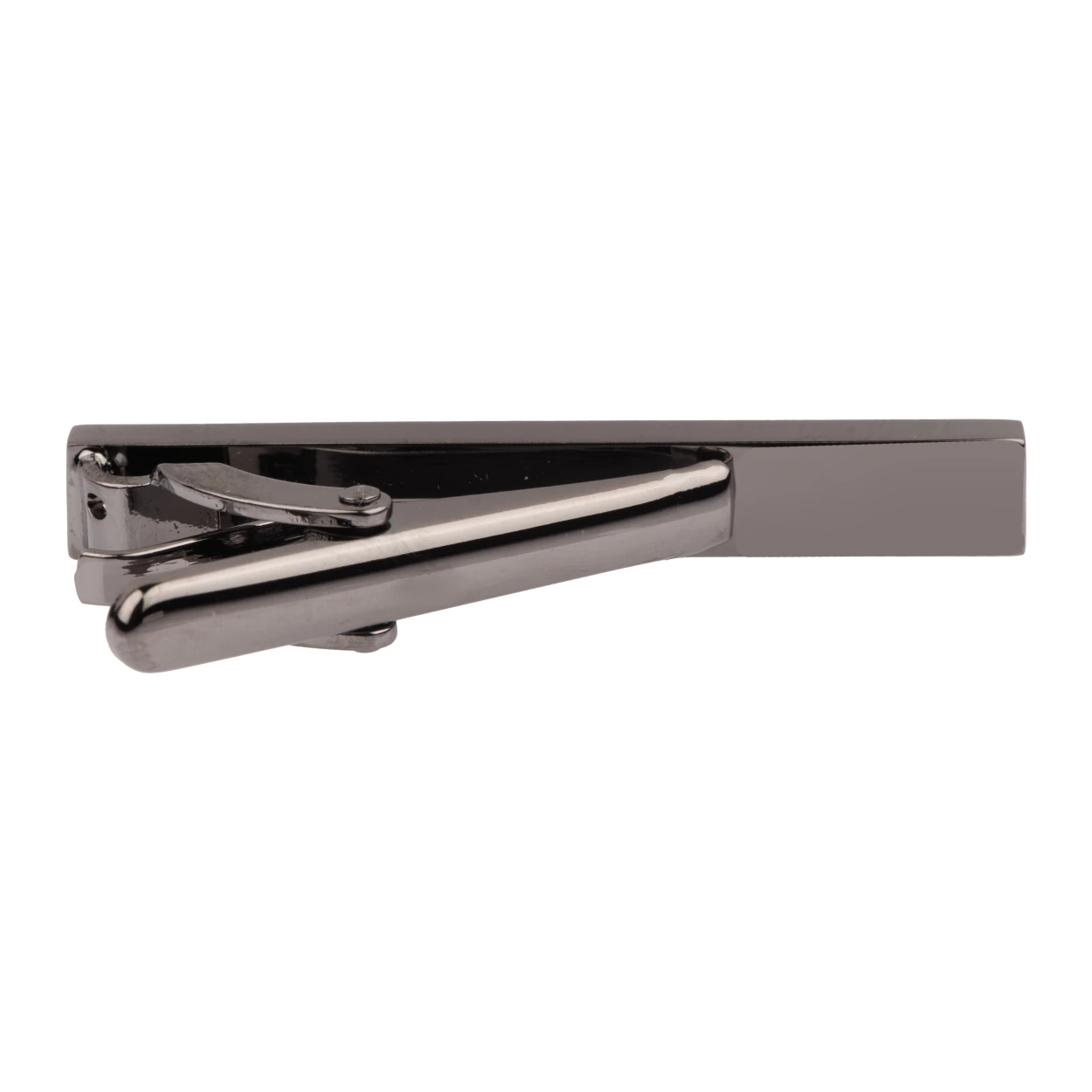 Classic Mother Of Pearl Gunmetal Tie Bar for Men