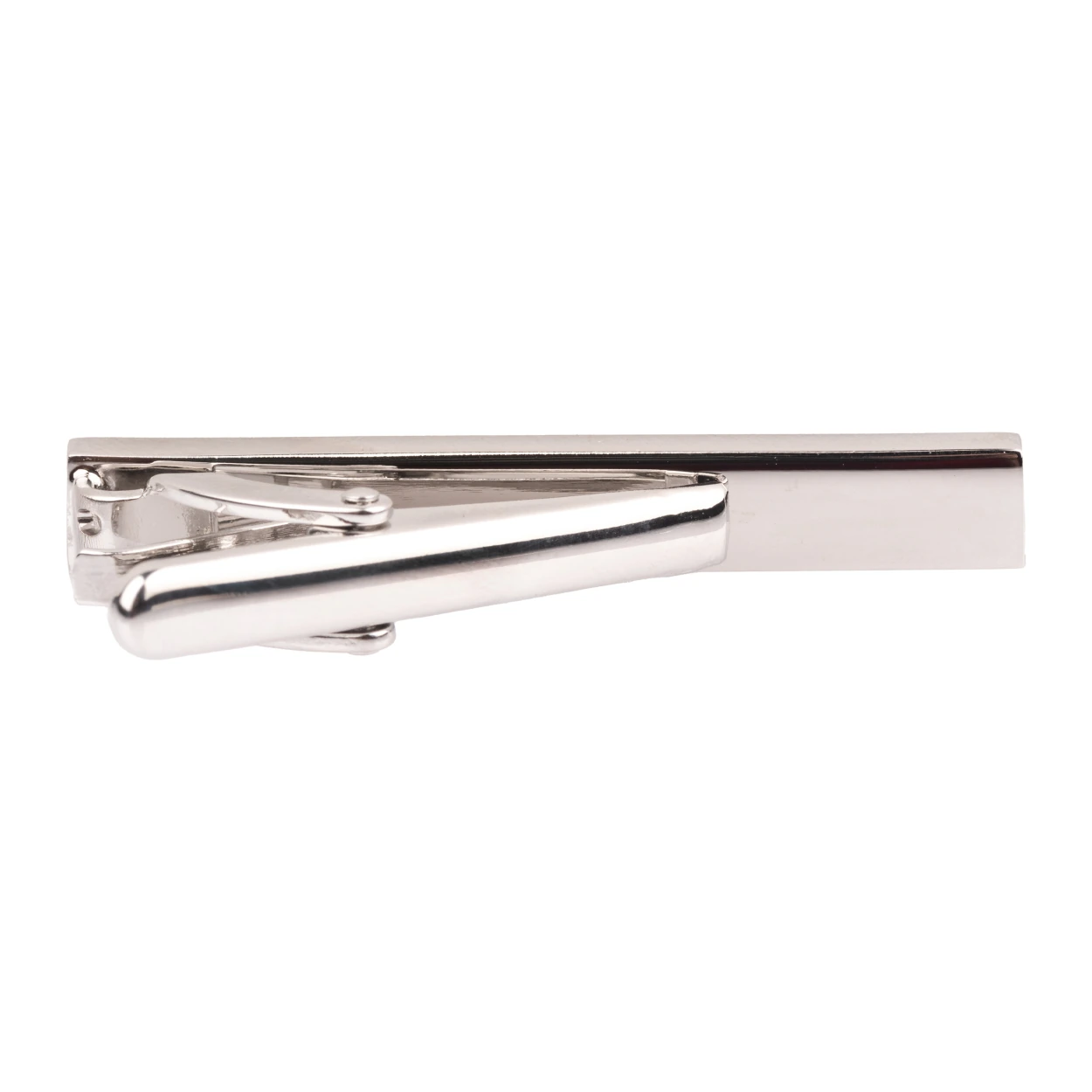 Classic Mother Of Pearl Silver Tie Bar for Men