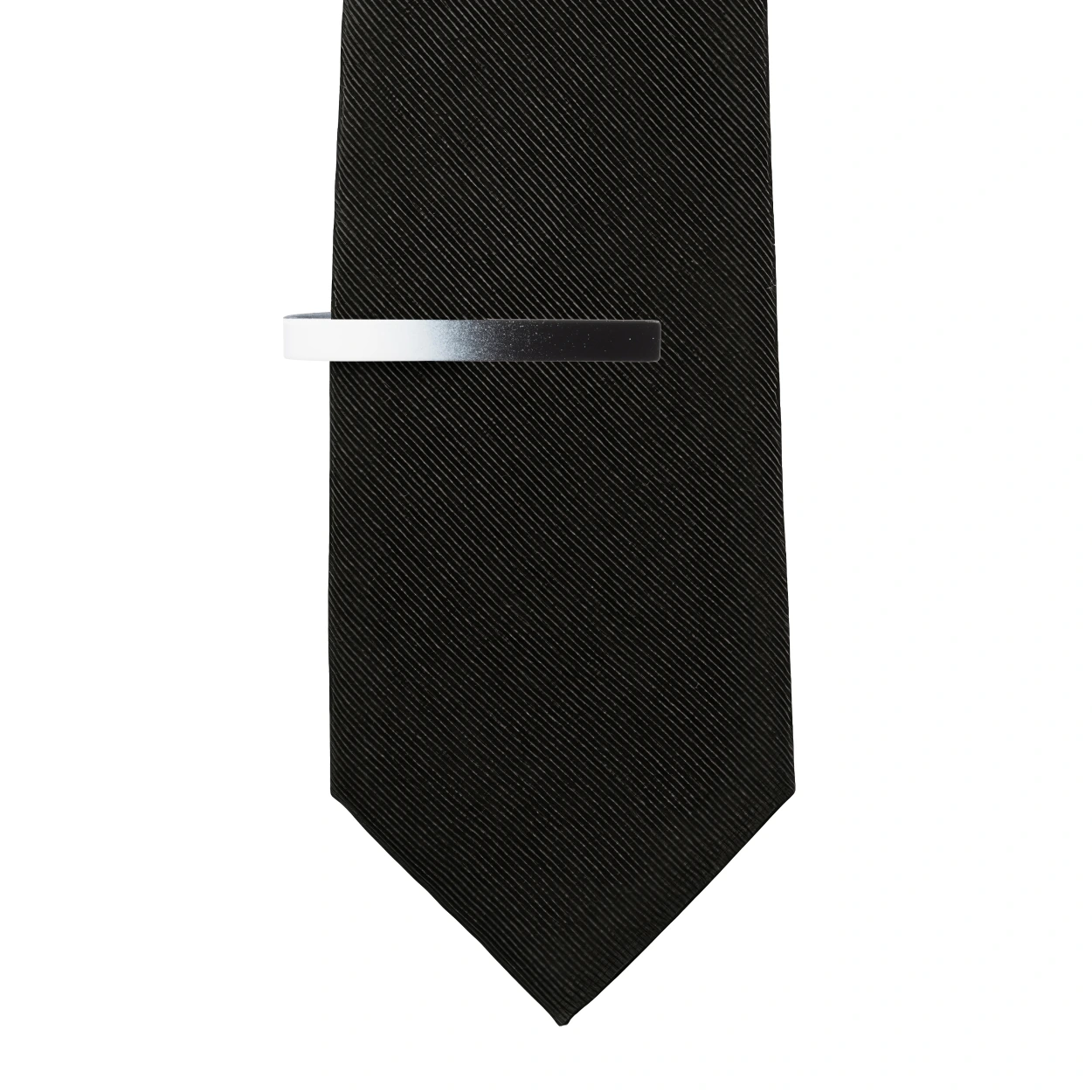 Classic Matt Finishing Black Tie Bar for Men