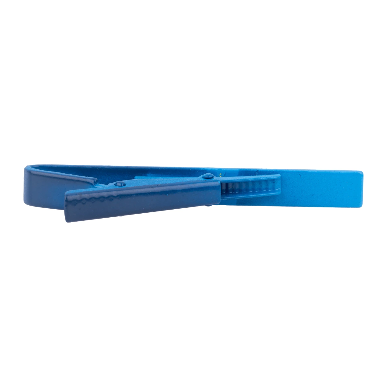 Classic Matt Finishing Blue Tie Bar for Men