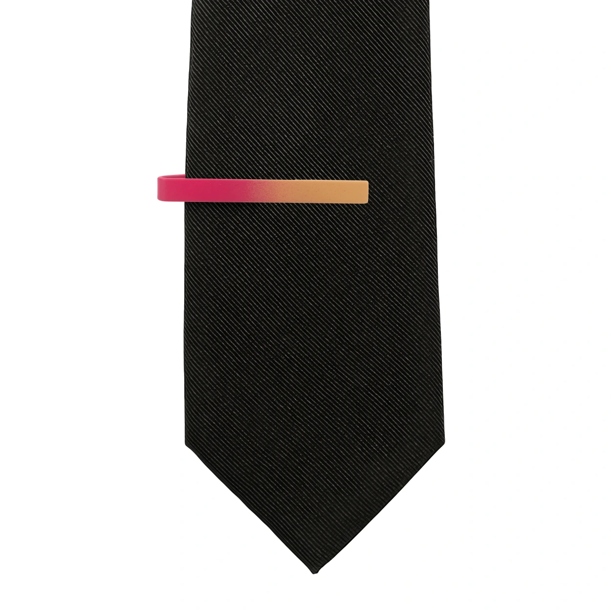 Classic Matt Finishing Pink Tie Bar for Men