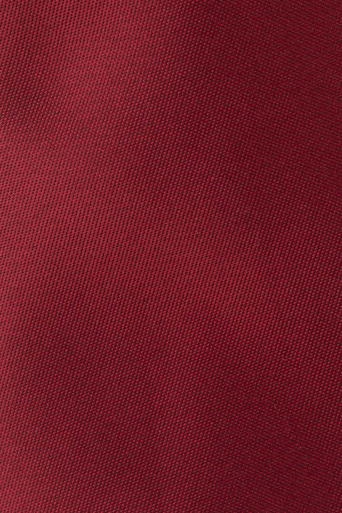 Red Solid Microfiber Necktie for Men