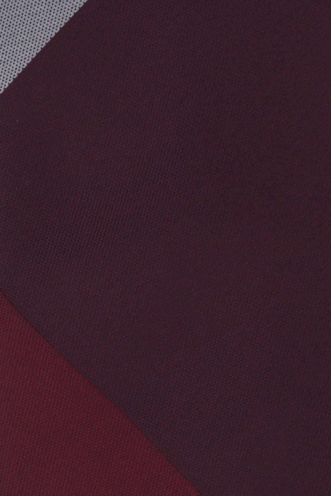 Red Checkered Silk Necktie for Men