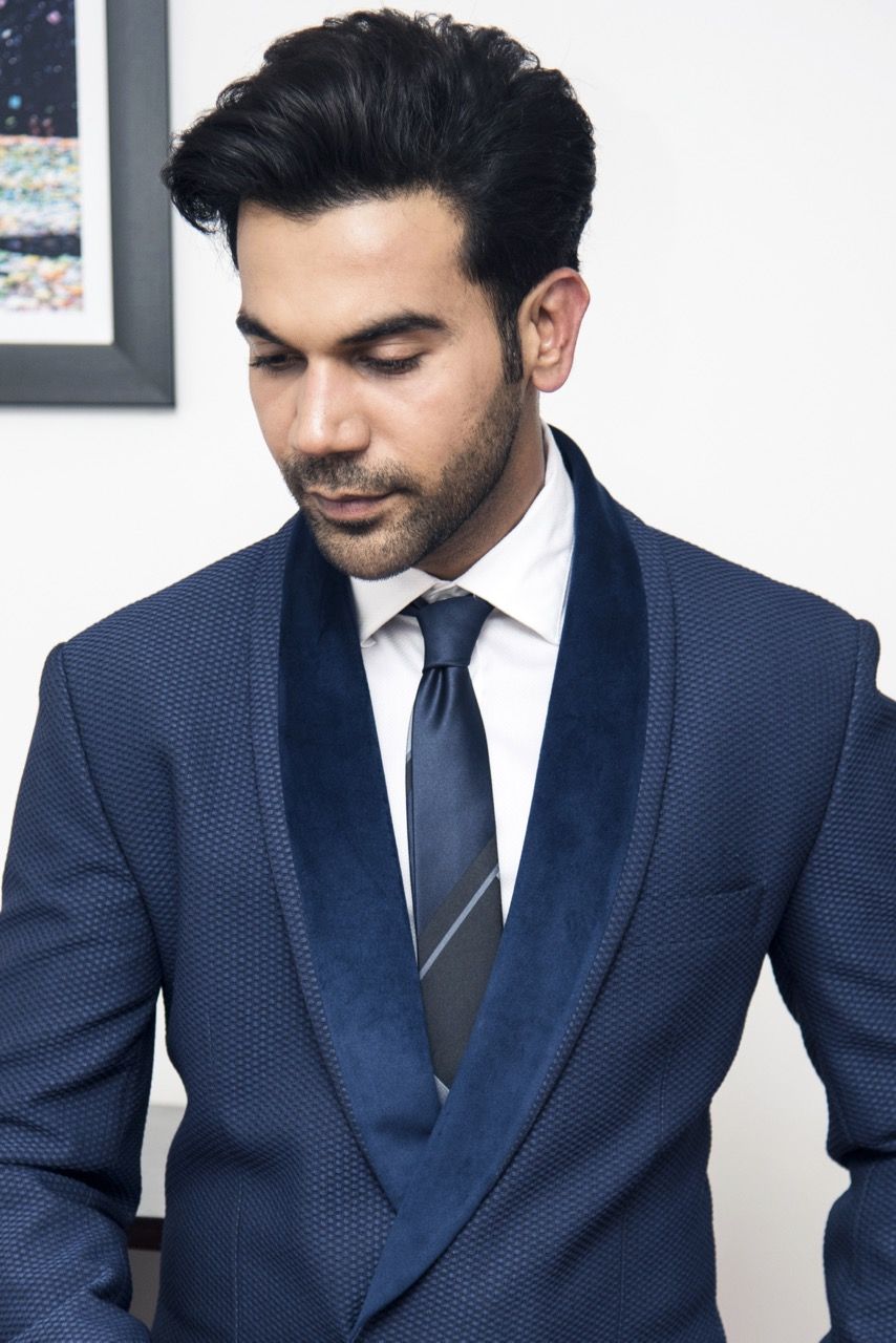 Blue Checkered Silk Necktie for Men
