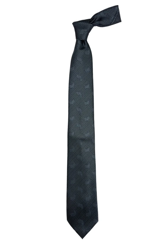 Blue Paisley Silk Necktie for Men