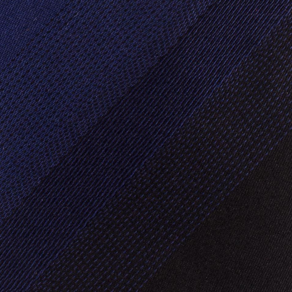 Blue Gradient Microfiber Necktie for Men