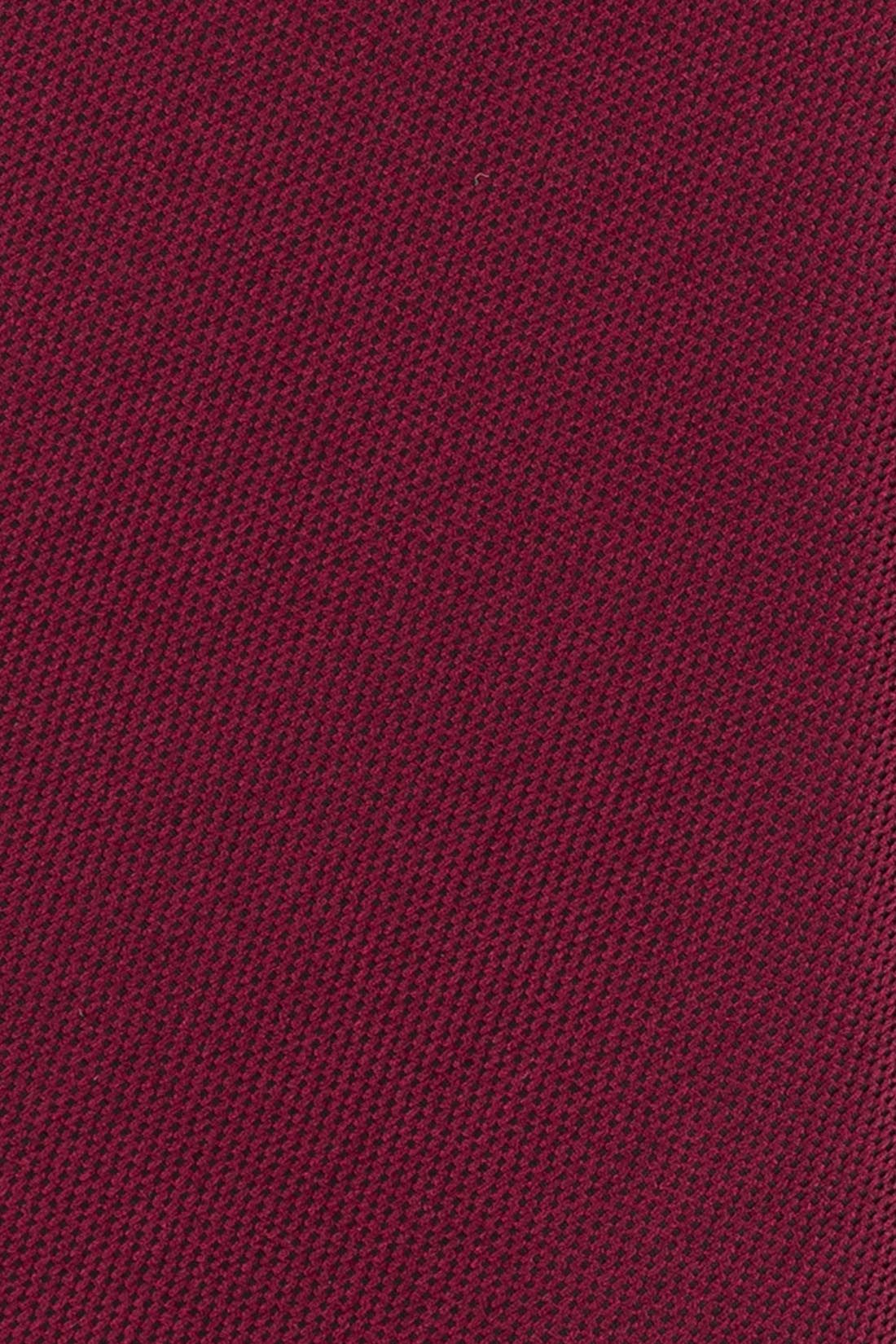 Red Solid Microfiber Necktie for Men