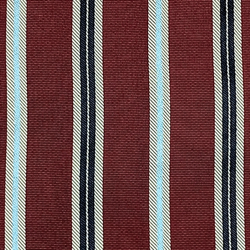 Maroon Striped Microfiber Gift Set with Chocolate for Men