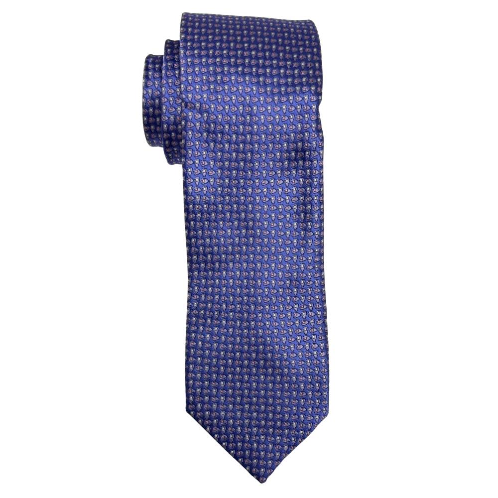 Purple Microfiber Necktie and Pocket Square Gift Set for Men