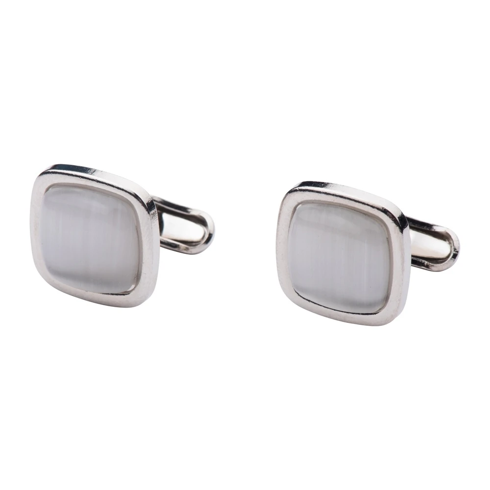 Grey Circle Necktie with Grey Cufflinks and Satin Pocket Square Combo for Men