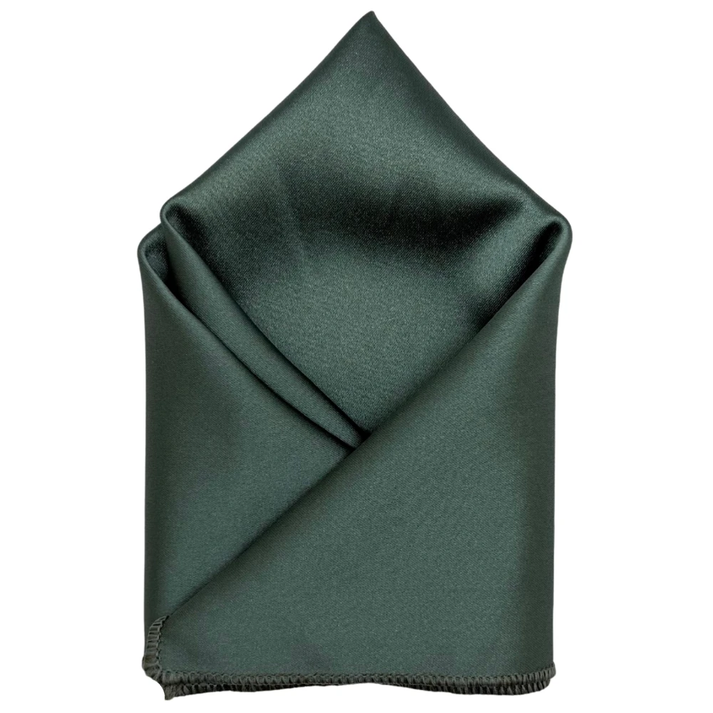 Grey Circle Necktie with Grey Cufflinks and Satin Pocket Square Combo for Men
