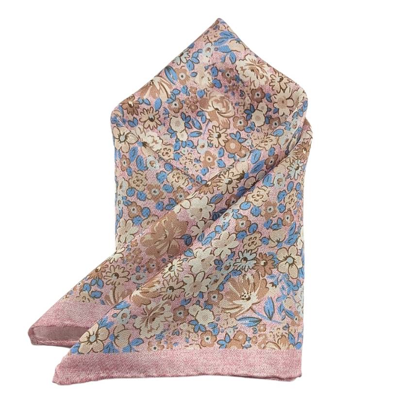 Grey Seahorse Italian Silk Microfiber Necktie with Silk Pocket Square and Cufflinks Gift Set for Men
