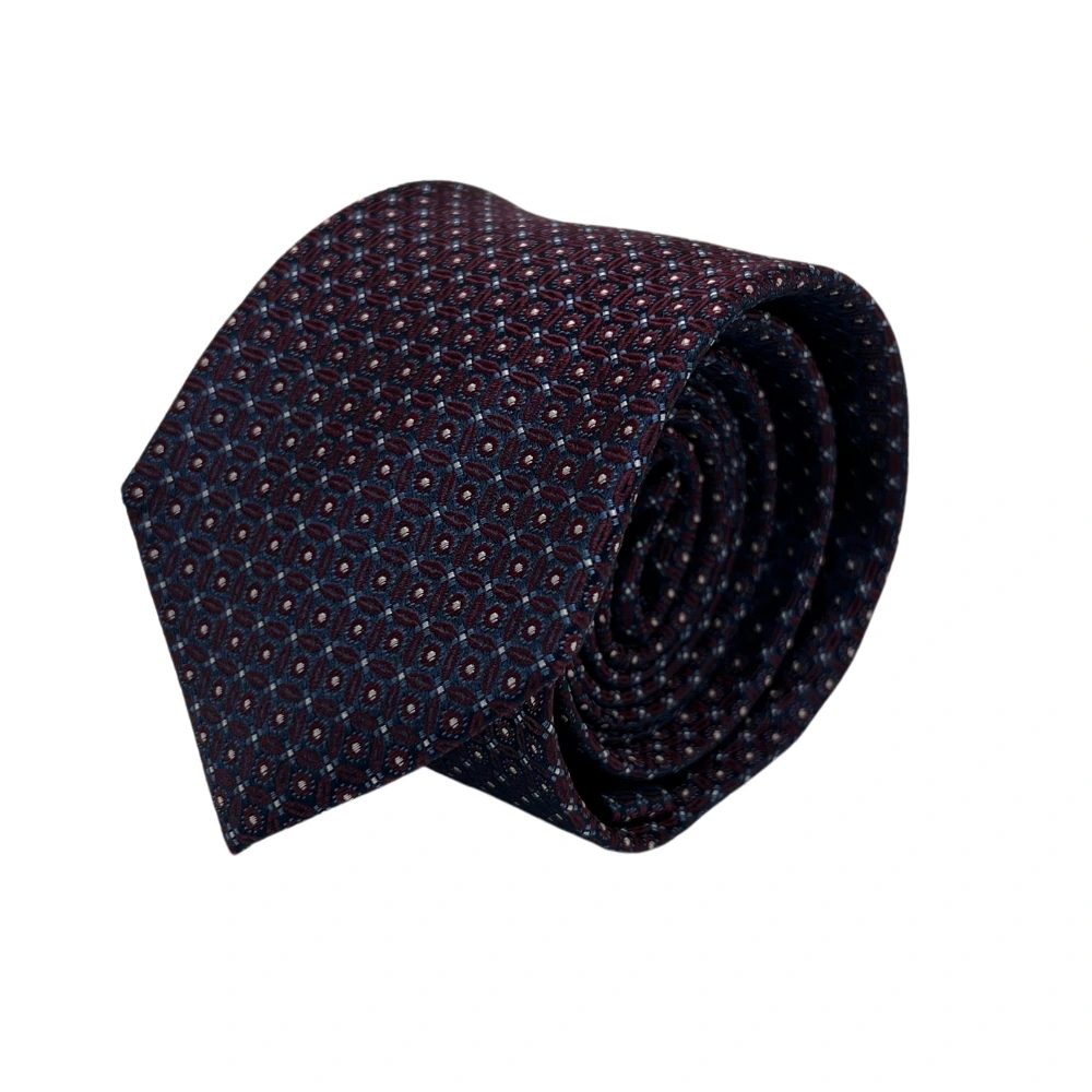 Elegant Silk Necktie Paired with Multi-Color Pocket Square Gift Set for Men