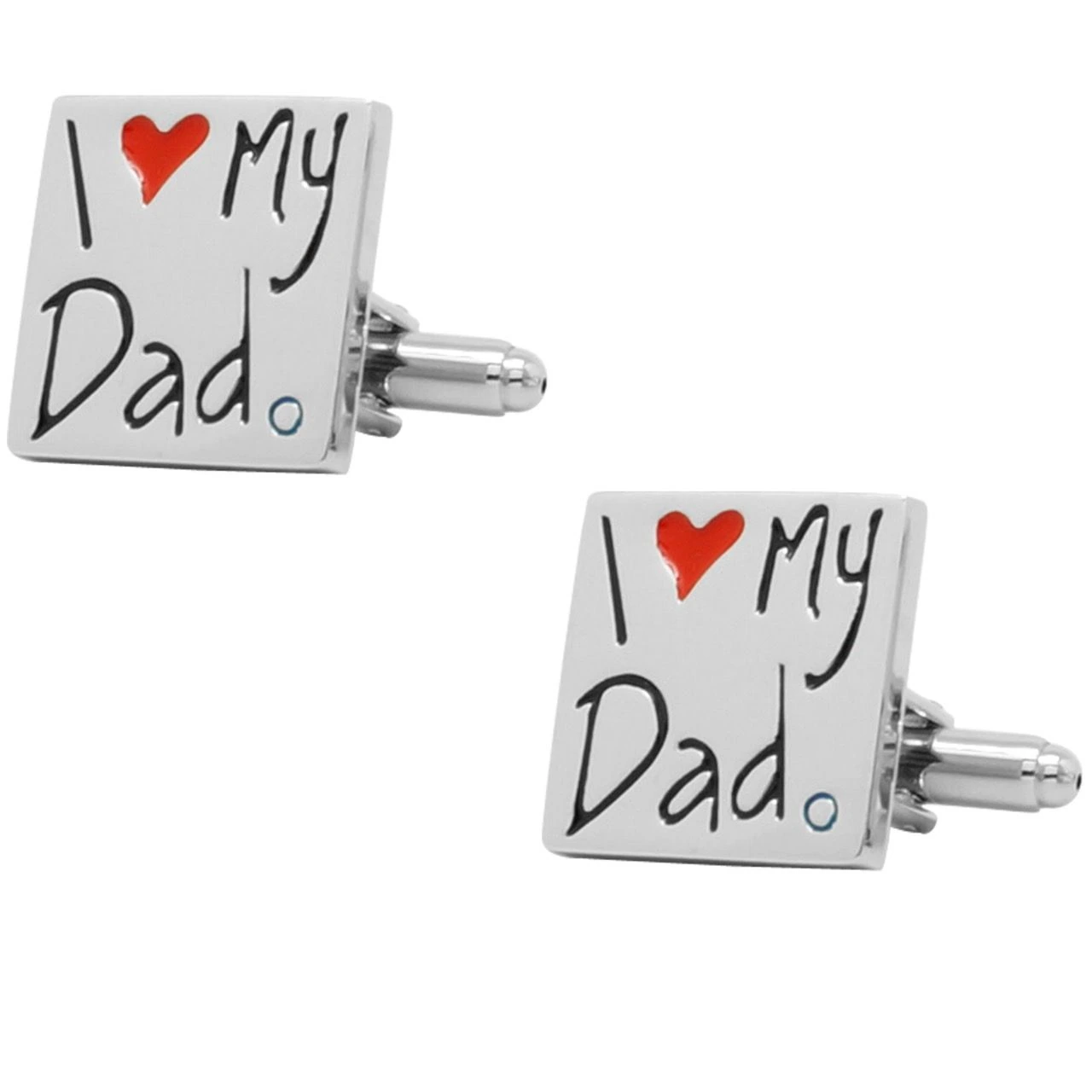 Best Dad Ever Face Mask with I Love My Dad Cufflinks Gift Set for Men