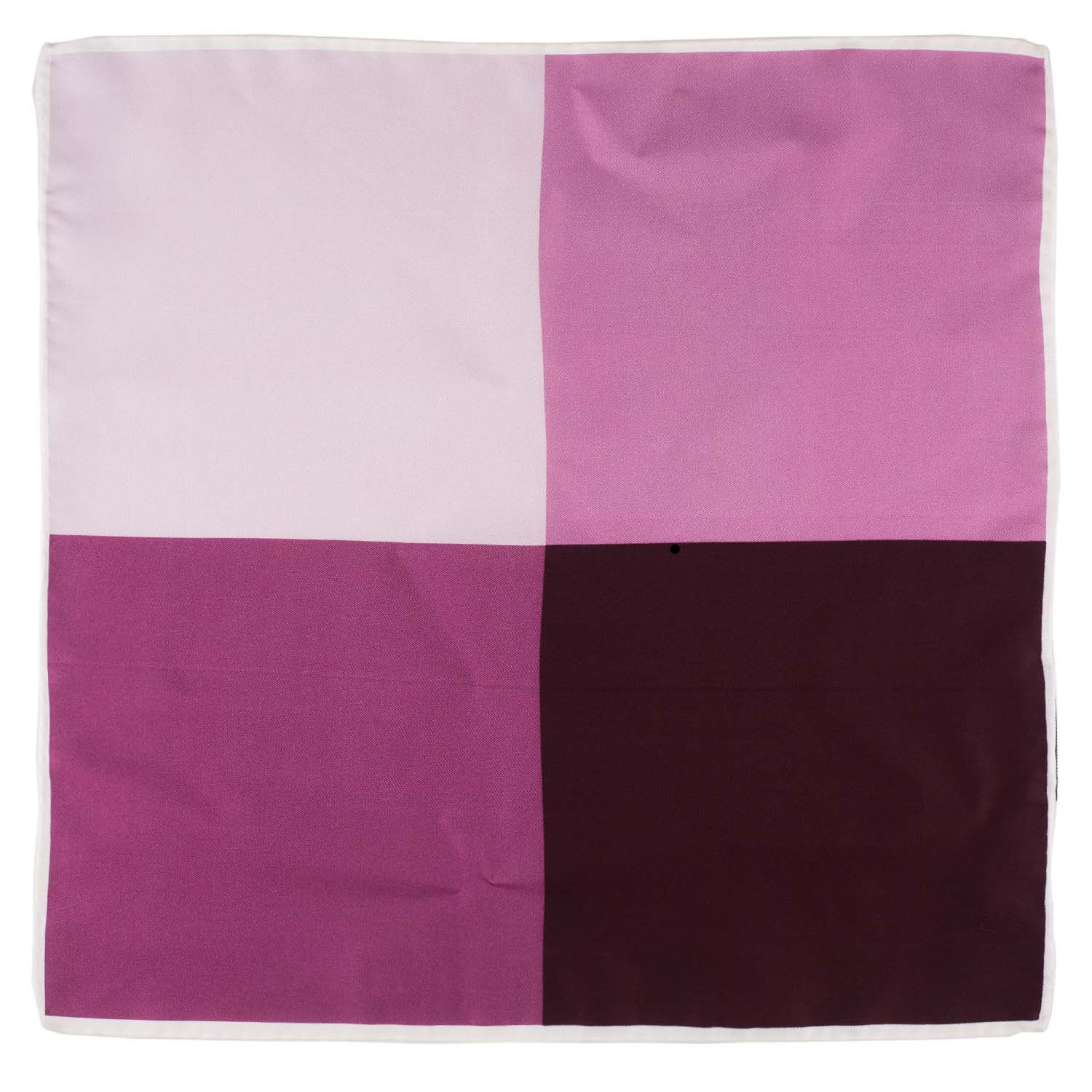 Plaid 7 Fold Burgundy Necktie Combo for Men