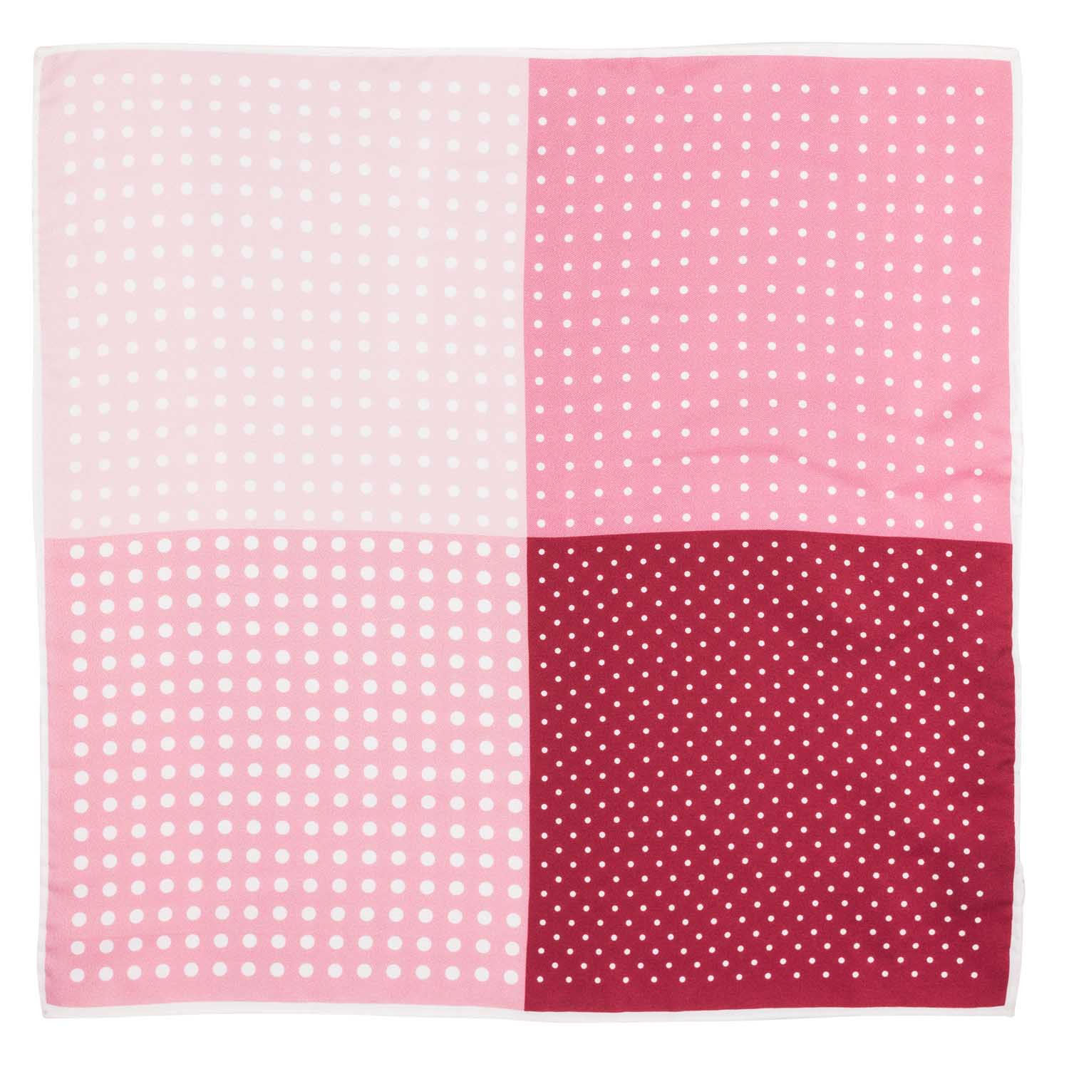 Plaid 7 Fold Pink Necktie Combo for Men