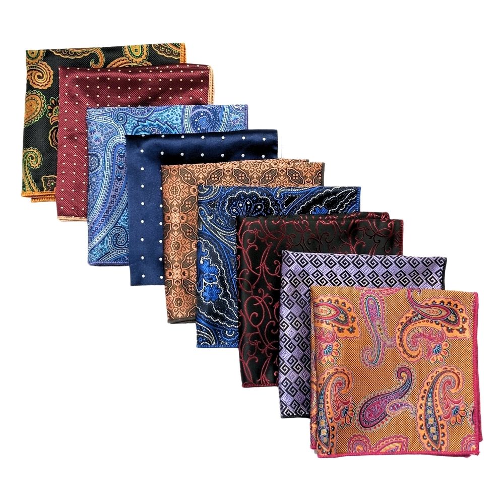 Microfiber Pocket Square Combo Set for Men