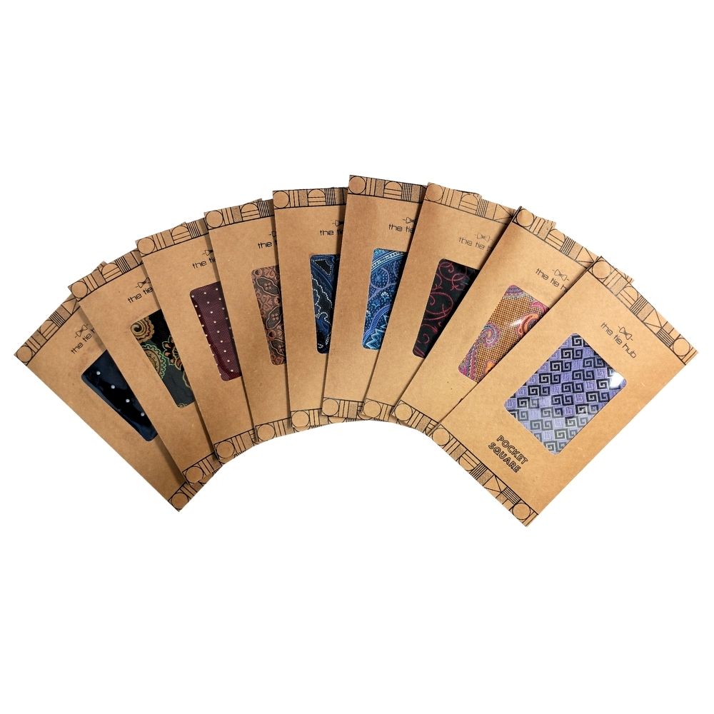 Microfiber Pocket Square Combo Set for Men