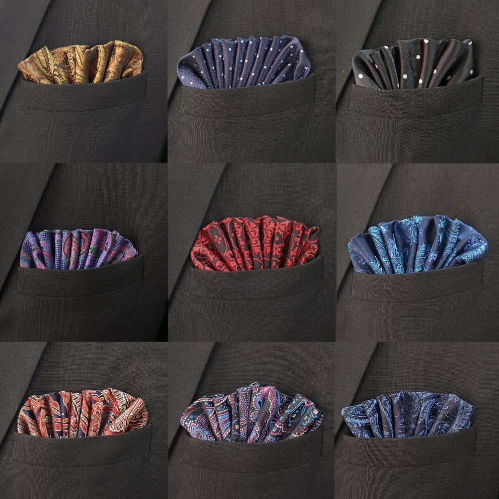 Microfiber Pocket Square Combo Set for Men