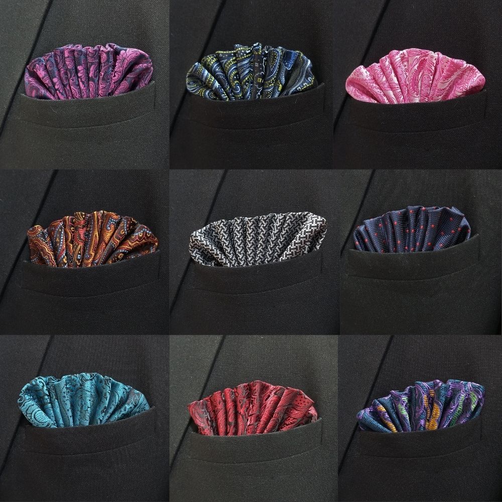 Microfiber Pocket Square Combo Set for Men
