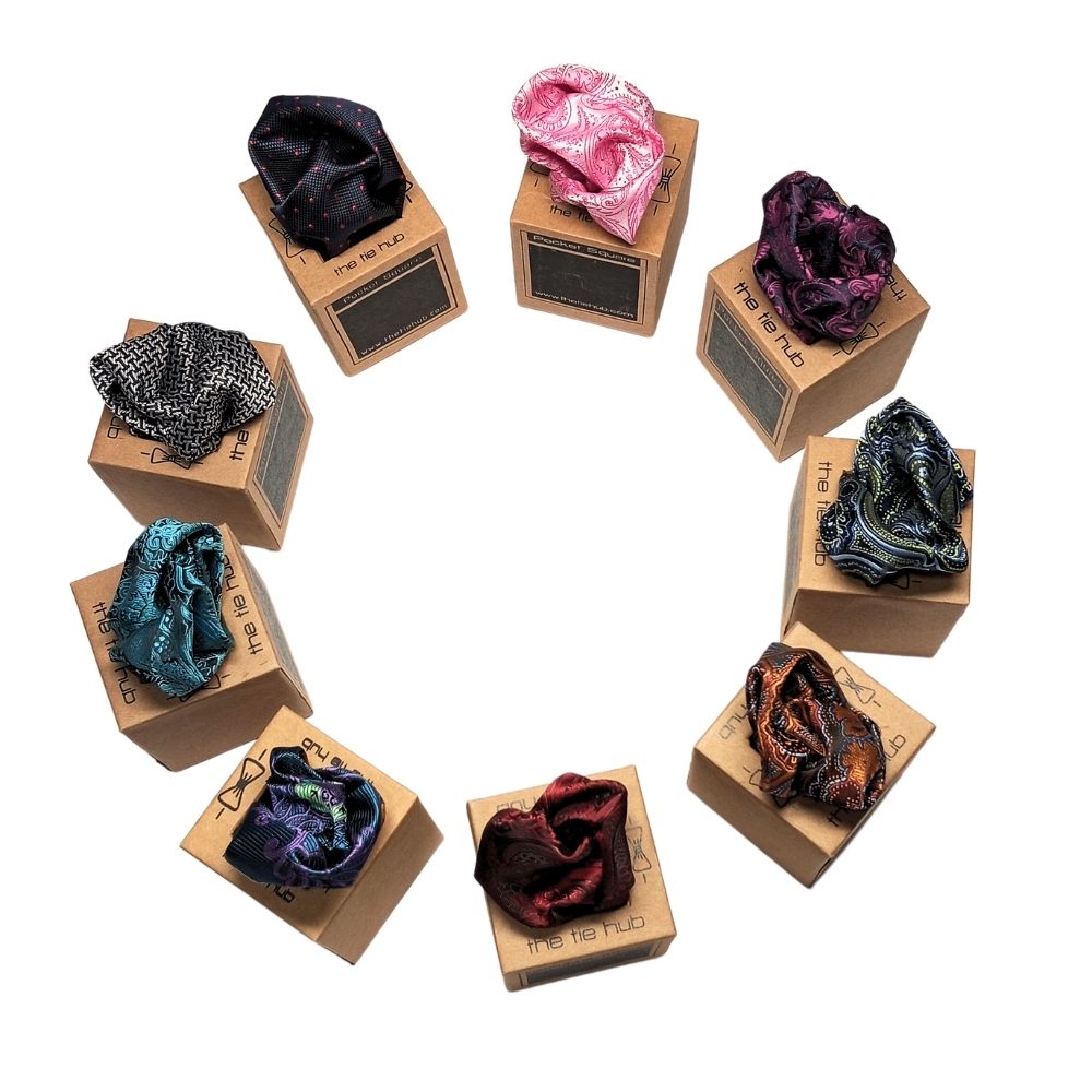Microfiber Pocket Square Combo Set for Men