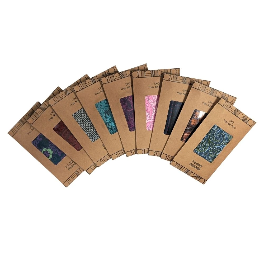 Microfiber Pocket Square Combo Set for Men