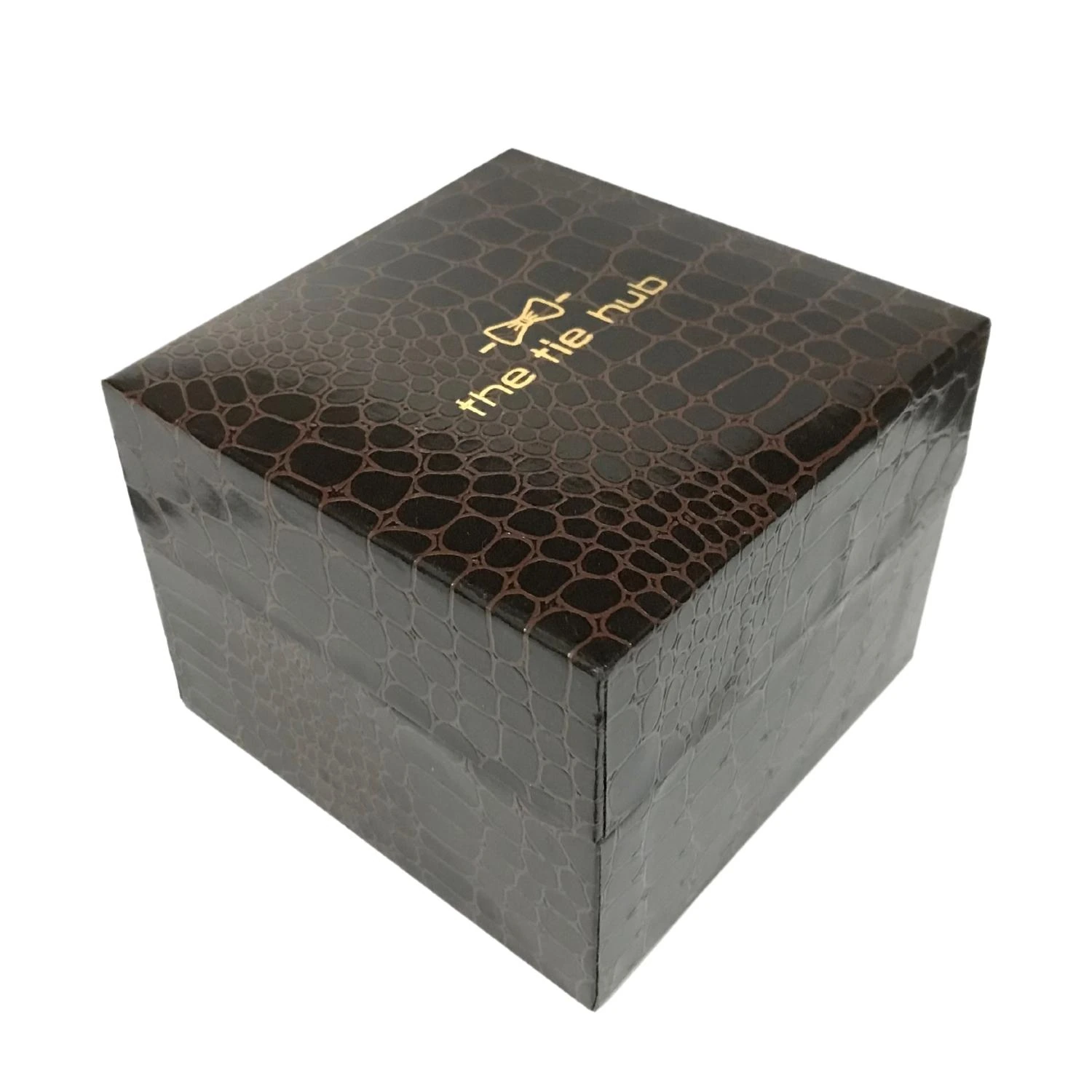 Black Bicycle Necktie and Cufflinks Gift Set for Men