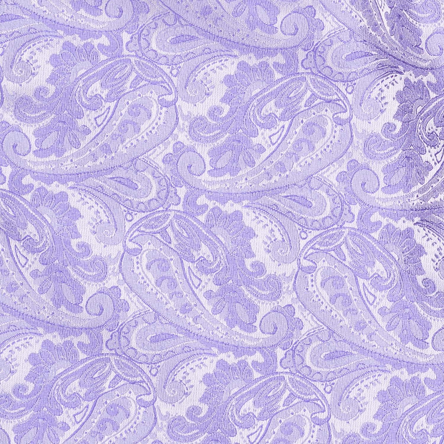 Purple Paisley Cravat for Men