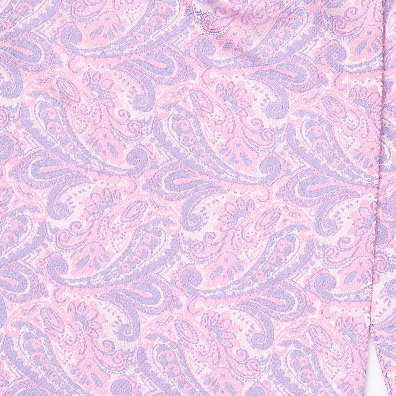 Pink Paisley Cravat for Men