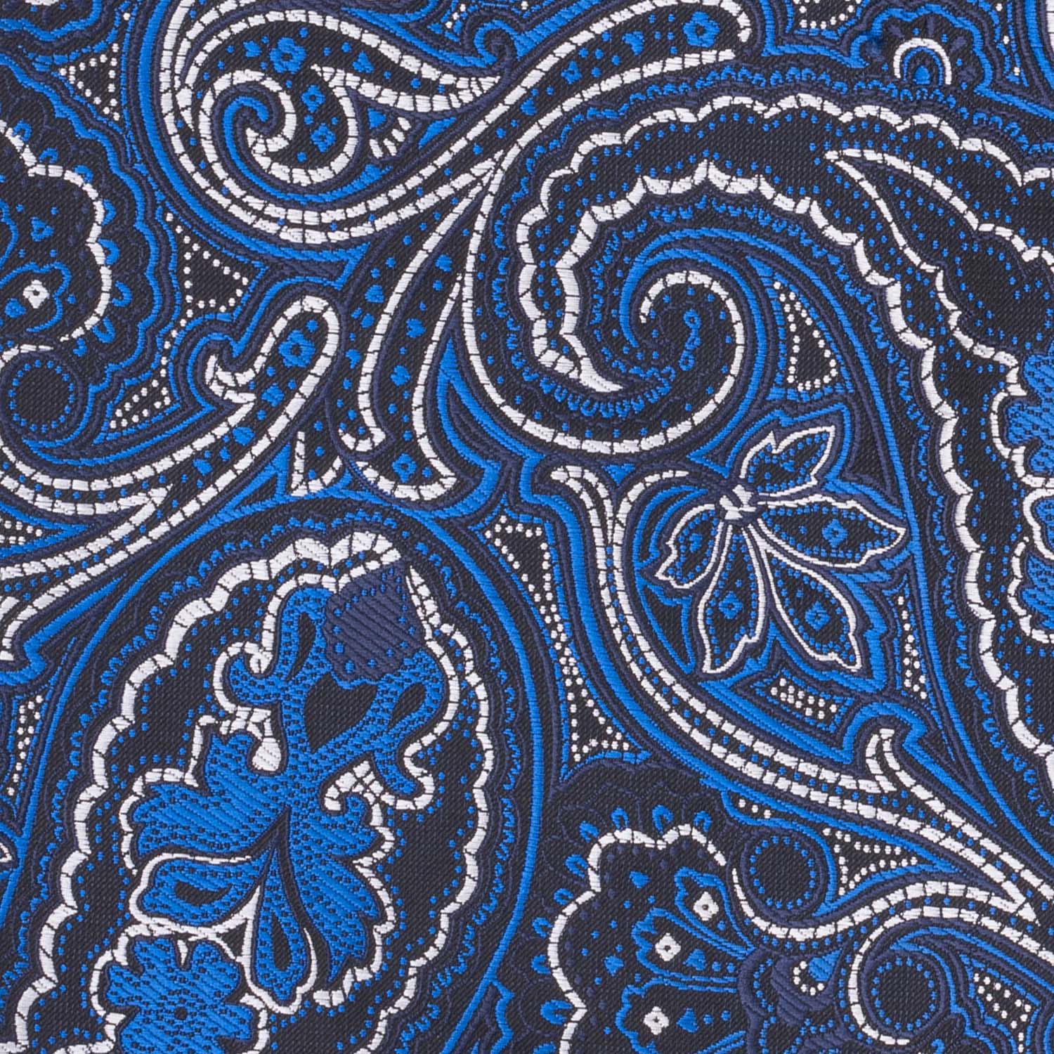 Blue Paisley Cravat for Men