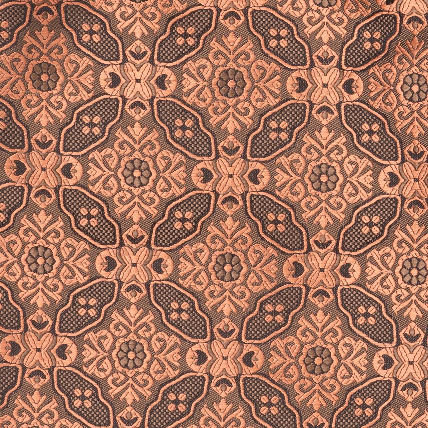 Brown Floral Cravat for Men