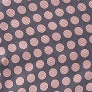 Grey Polka Dot Cravat for Men