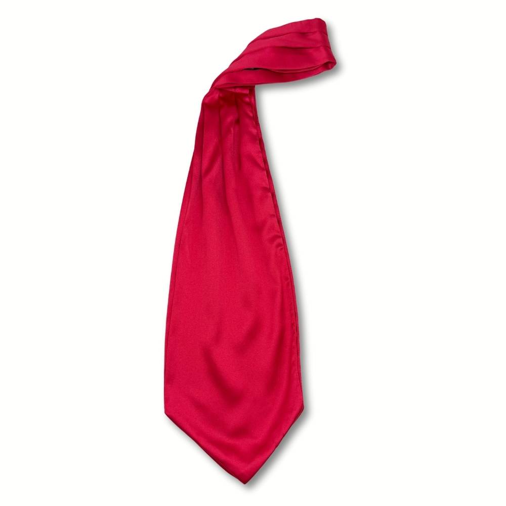 Pink Satin Cravat for Men