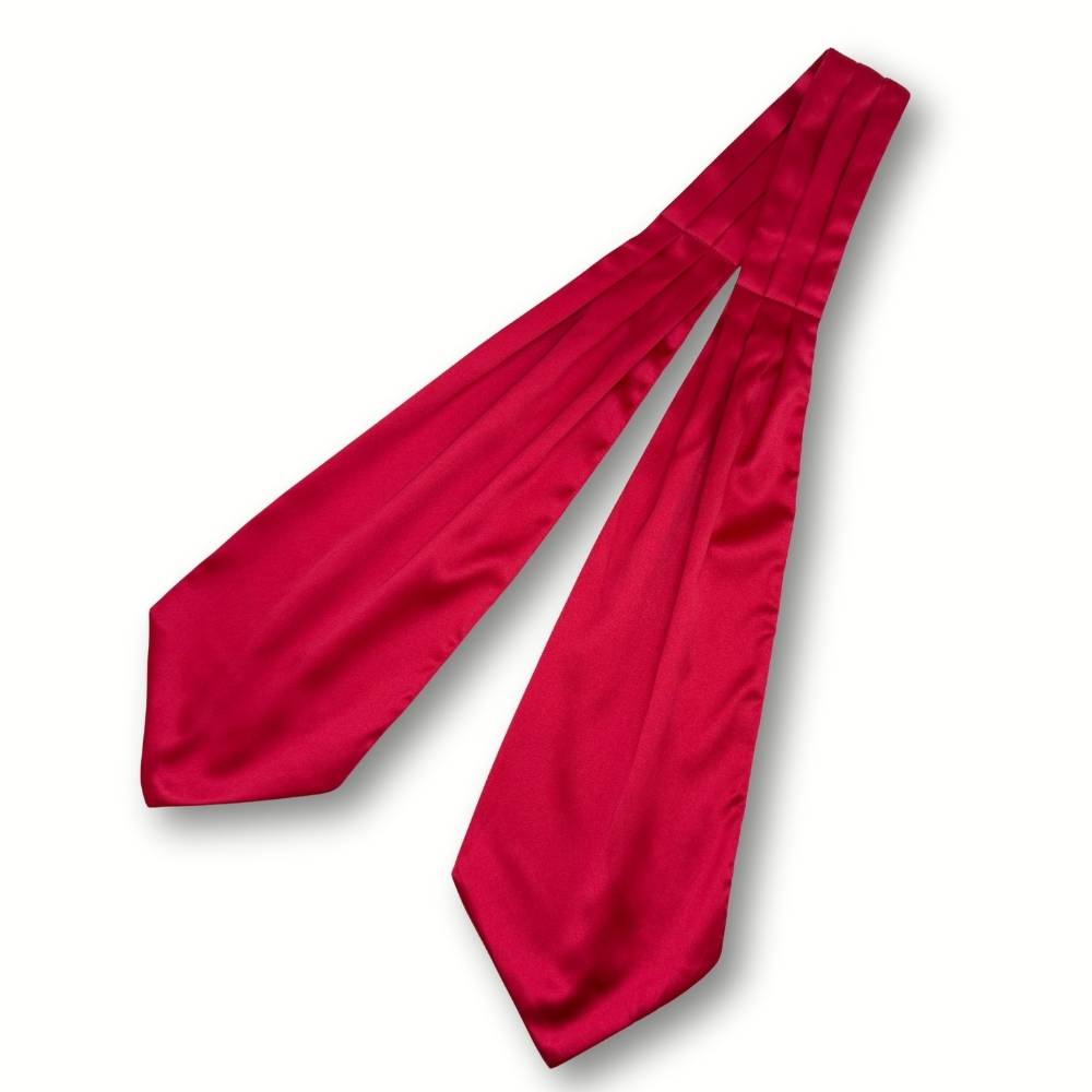 Pink Satin Cravat for Men