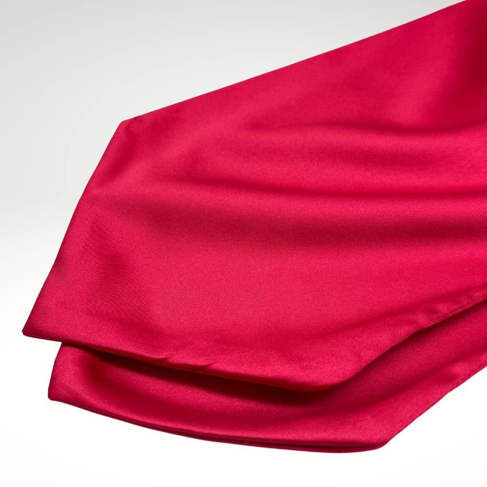 Pink Satin Cravat for Men
