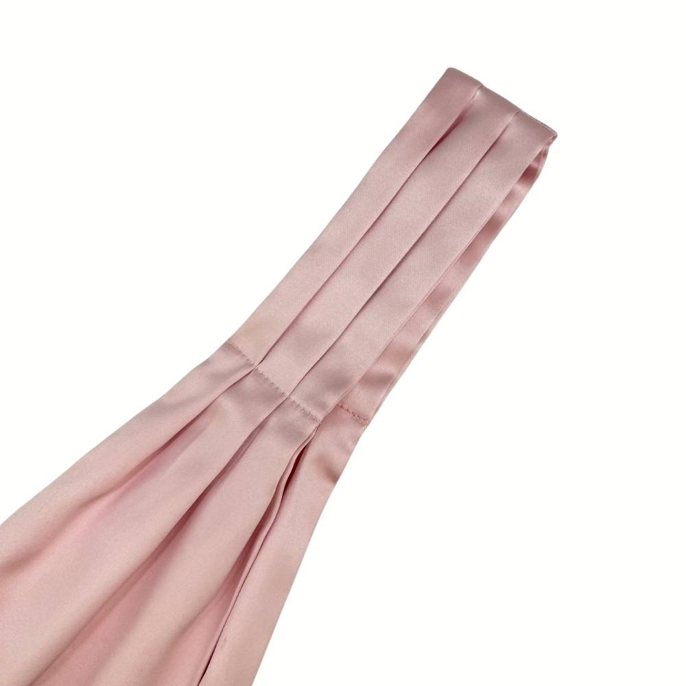 Pink Satin Cravat for Men