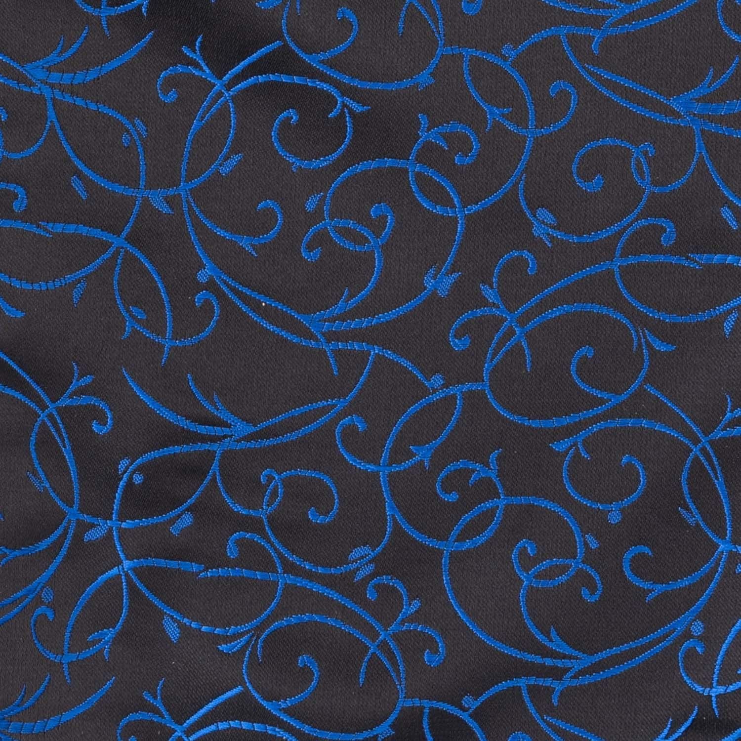 Navy Blue Paisley Cravat and Pocket Square Combo for Men