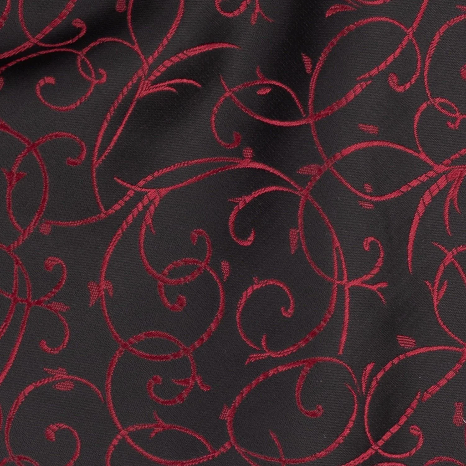Maroon Paisley Cravat and Pocket Square Combo for Men
