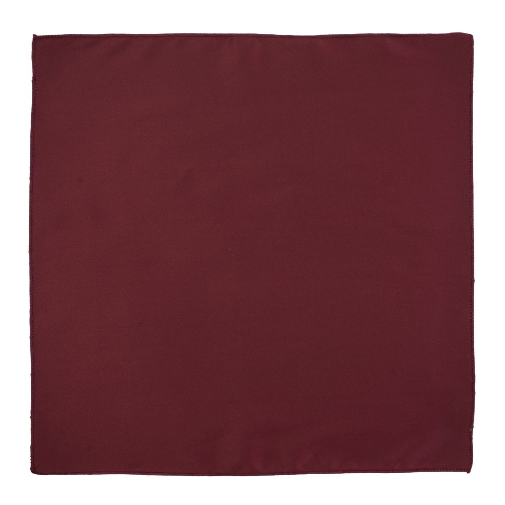 Burgundy Cravat and Pocket Square Combo for Men