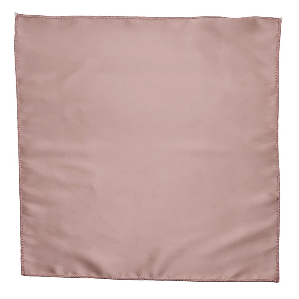 Rose Gold Cravat and Pocket Square Combo for Men
