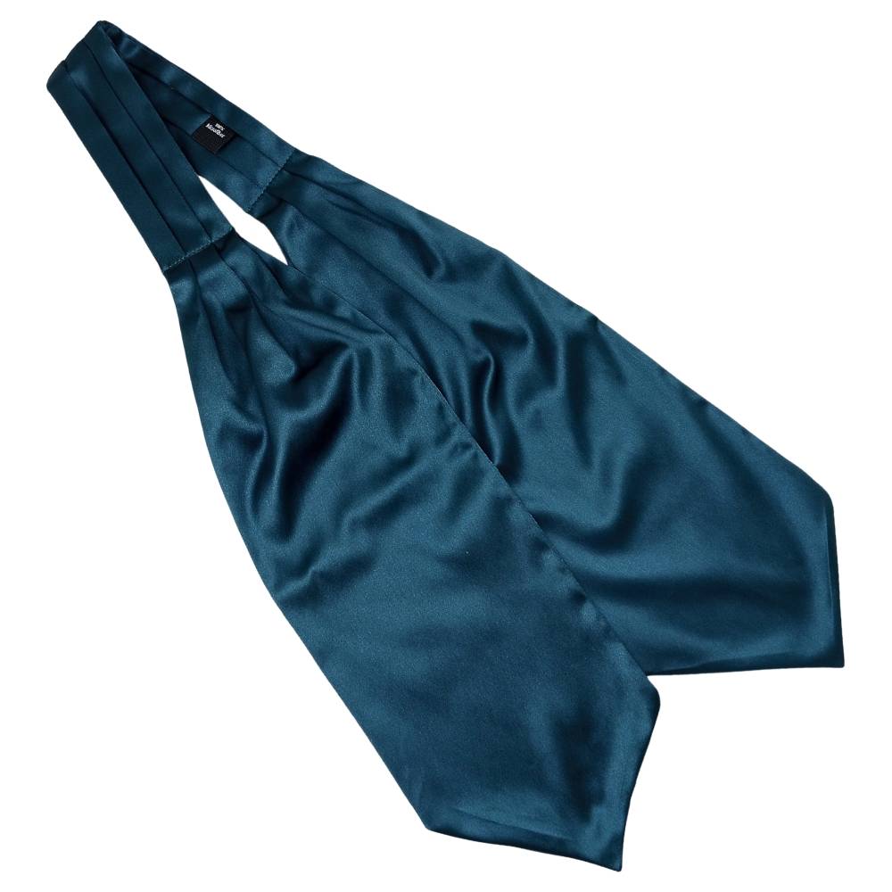 Teal Cravat and Pocket Square Combo for Men