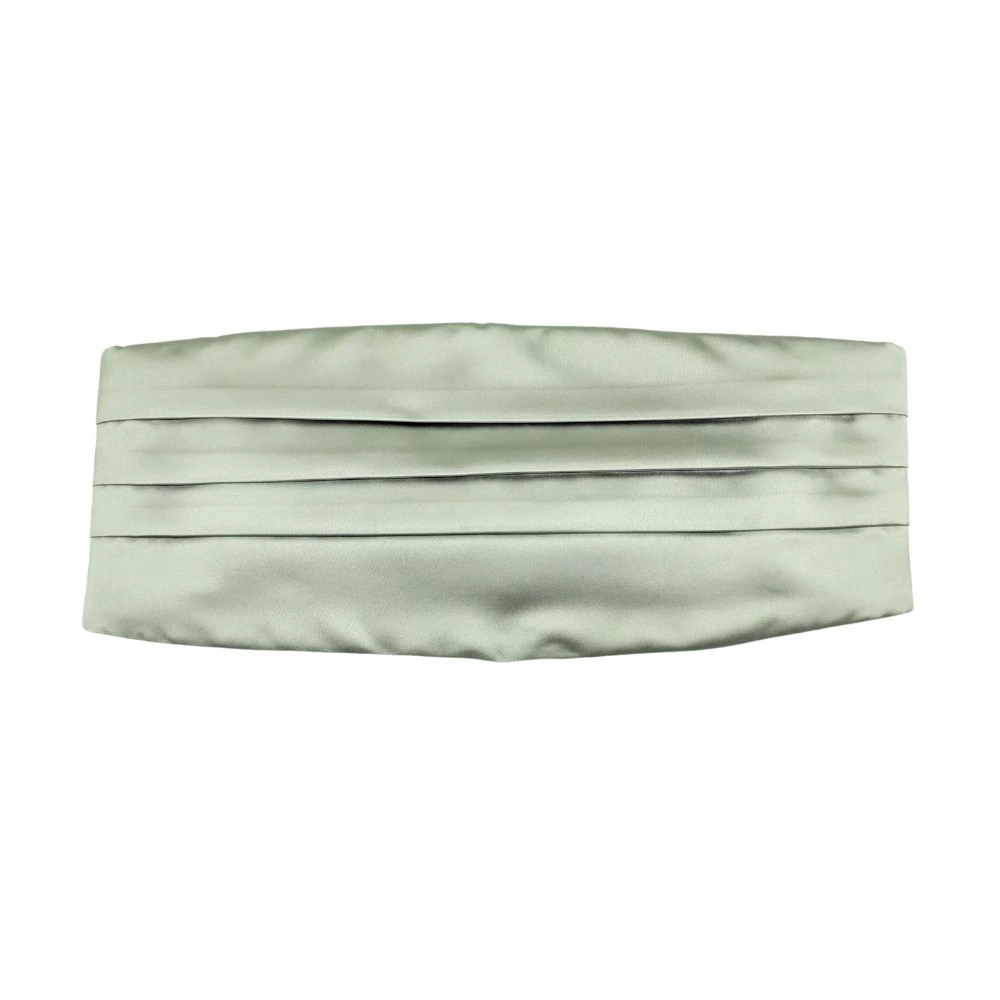 Grey Microfiber Cummerbund for Men