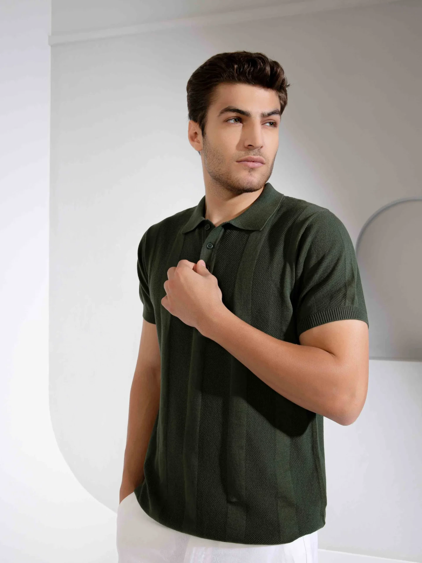 Timeless Green Polo T-Shirt for Men