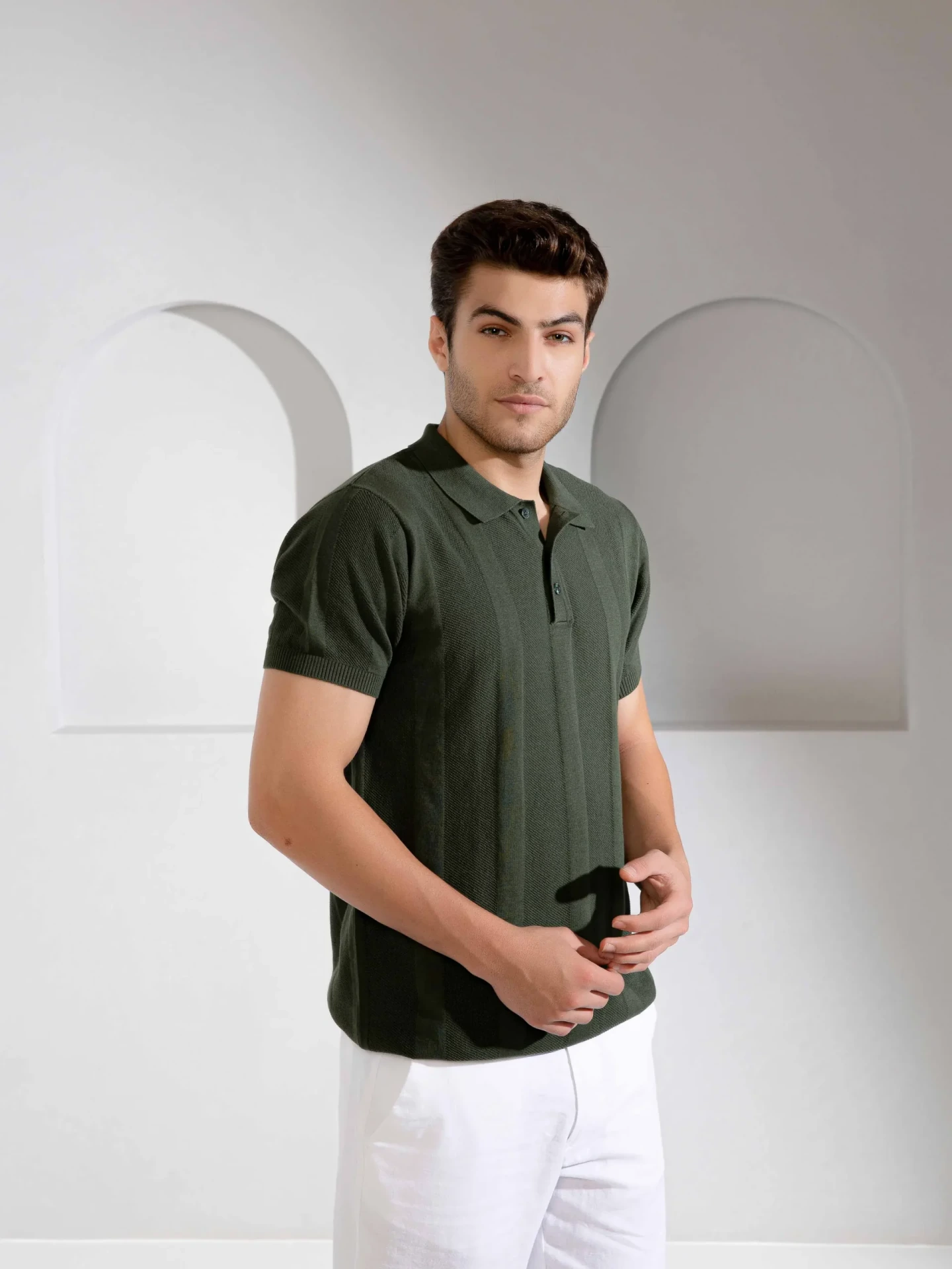 Timeless Green Polo T-Shirt for Men