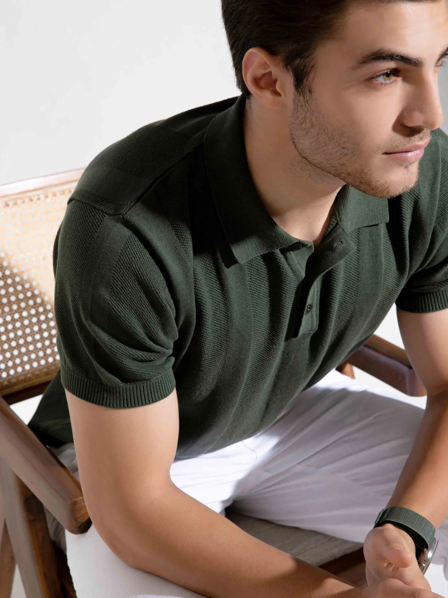 Timeless Green Polo T-Shirt for Men
