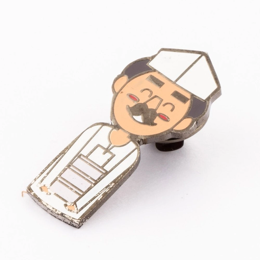 Mumbaicha Dabbawala Lapel Pin – Iconic Brass Mumbai-Inspired Statement Accessory