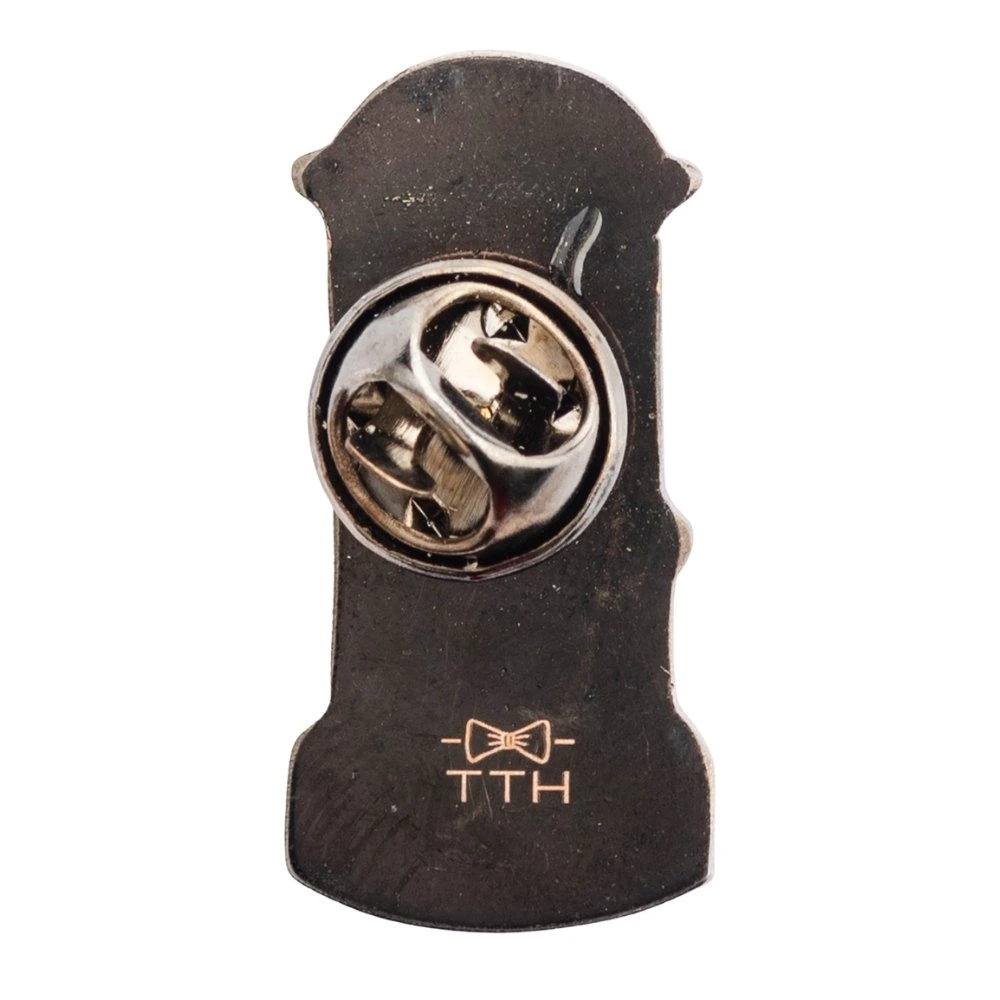 Letter Box Lapel Pin – Unique Brass Vintage-Inspired Statement Accessory