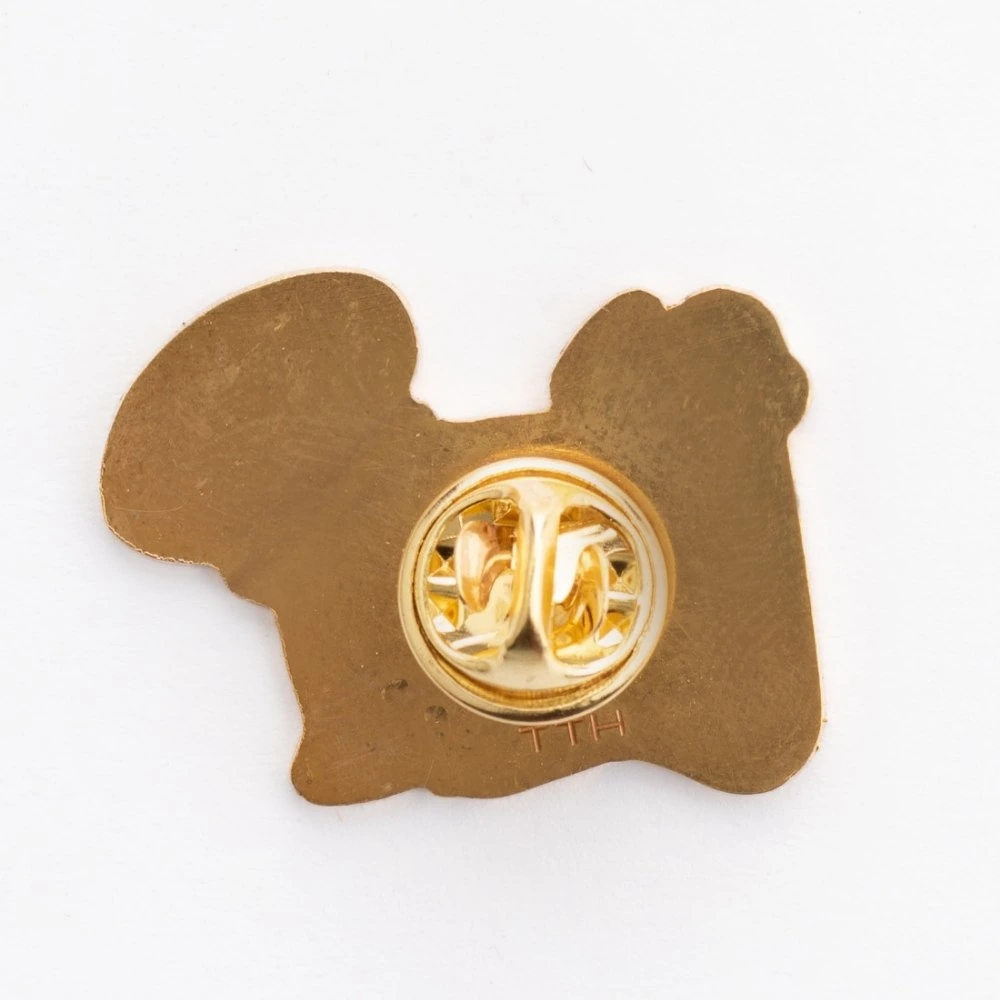 Love India Lapel Pin – Stylish Brass Patriotic Statement Accessory for Everyday Wear