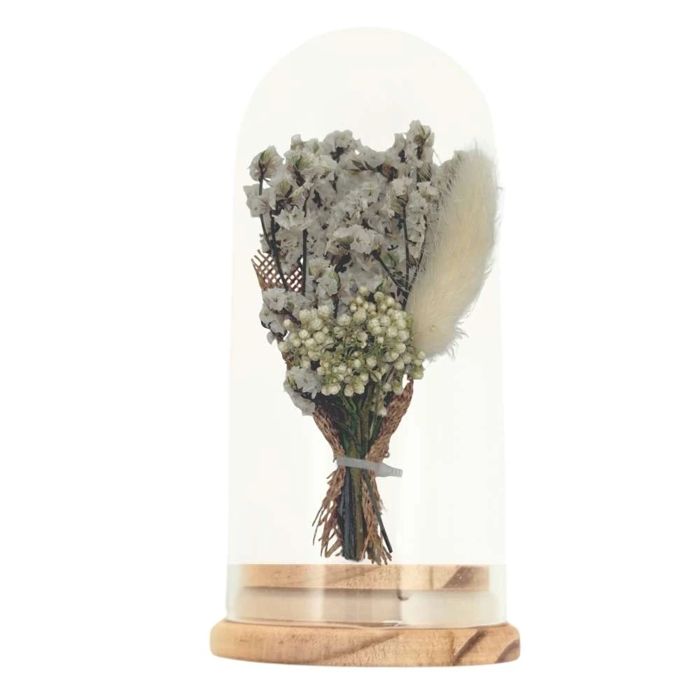 White & Green Artificial Flower Boutonniere Rustic Floral Design