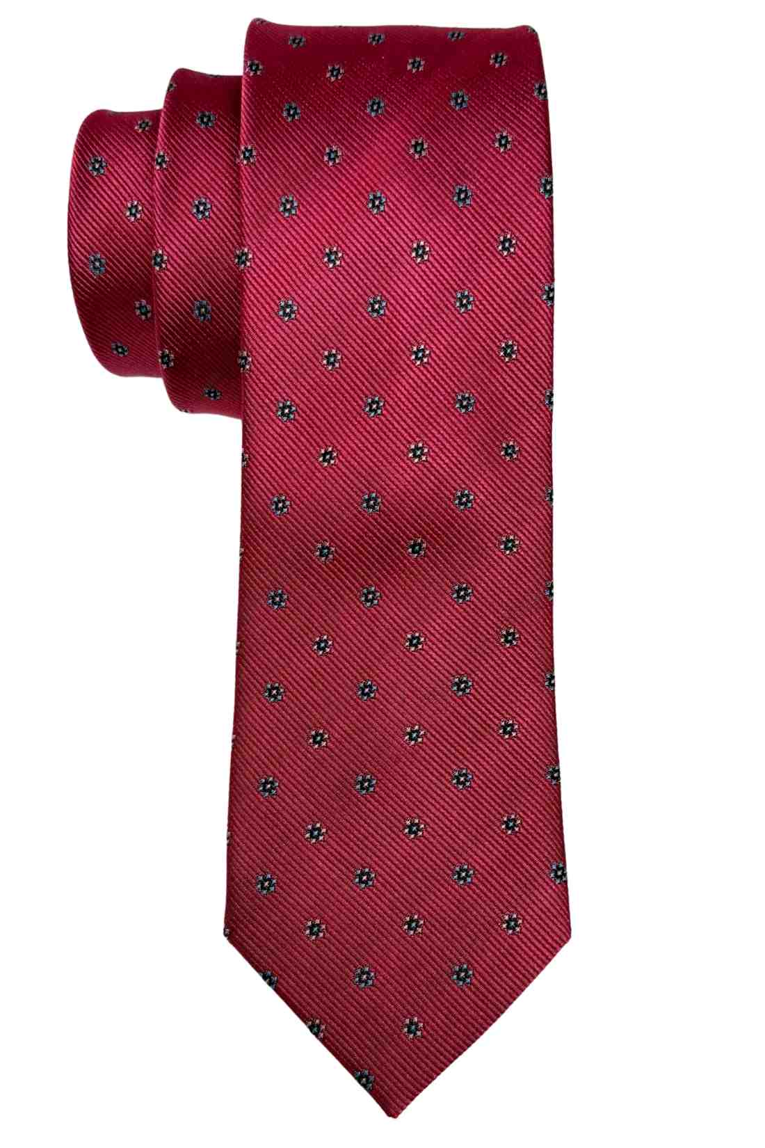 Mauve Pink Floral Silk Necktie Β Micro Motif Formal & Business Wear Tie